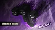The wither boss (Image via Minecraft)